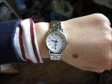  Shop Authentic Marc Jacobs Baker White Dial Silver Steel Strap Watch for Women - MBM3246 - Luxxuri
