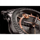  Shop Authentic Versace Viamond Quartz Black Dial Grey Steel Strap Watch For Men - VEPO00520 - Luxxuri