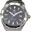  Shop Authentic Tag Heuer Aquaracer Automatic Black Dial Silver Steel Strap Watch for Men - WAY2110.BA0928 - Luxxuri