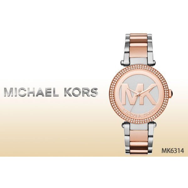  Shop Authentic Michael Kors Parker Gold Dial Two Tone Steel Strap Watch for Women - MK6314 - Luxxuri