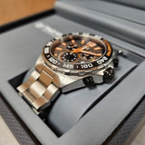  Shop Authentic Tag Heuer Formula 1 Chronograph Ceramic Black Dial Silver Steel Strap Watch for Men - CAZ101AH.BA0842 - Luxxuri