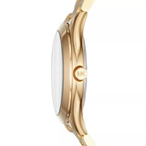  Shop Authentic Michael Kors Mini Runway Slim Gold Dial Gold Steel Strap Watch for Women - MK3512 - Luxxuri