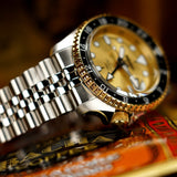  Shop Authentic Seiko 5 Sports GMT Automatic 70th Anniversary Taiwan Limited Edition Gold Dial Silver Steel Strap Watch For Men - SSK044K1 - Luxxuri