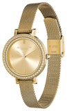  Shop Authentic Michael Kors Darci Quartz Gold Dial Gold Mesh Strap Watch for Women - MK7121 - Luxxuri