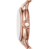  Shop Authentic Emporio Armani Mia Three Hand Crystals Silver Dial Rose Gold Steel Strap Watch For Women - AR11633 - Luxxuri