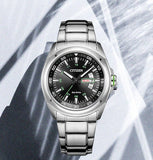  Shop Authentic Citizen Eco Drive Urban Black Dial Silver Stainless Steel Watch For Men - AW0020-59EB - Luxxuri
