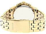  Shop Authentic Fossil FB-01 Chronograph Black Dial Gold Steel Strap Watch for Men - FS5836 - Luxxuri