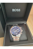  Shop Authentic Hugo Boss Ikon Blue Dial Silver Steel Strap Watch for Men - 1512963 - Luxxuri