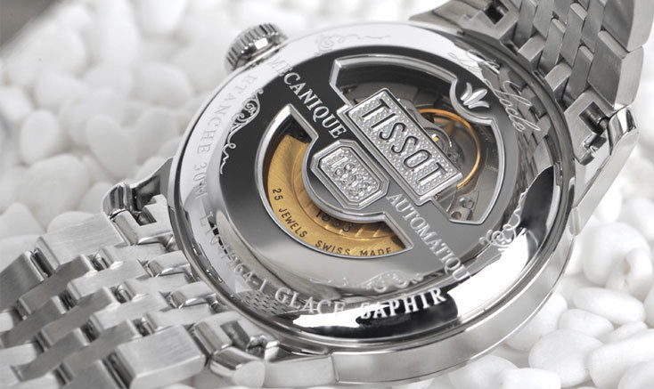  Shop Authentic Tissot T Classic Le Locle Powermatic 80 Black Dial Silver Steel Strap Watch For Women - T41.1.483.53 - Luxxuri