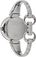  Shop Authentic Gucci Guccissima Black Dial Silver Steel Strap Watch For Women - YA134301 - Luxxuri