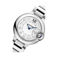  Shop Authentic Cartier Ballon Bleu de Cartier Diamonds Silver Dial Silver Steel Strap Watch for Women - WE902073 - Luxxuri