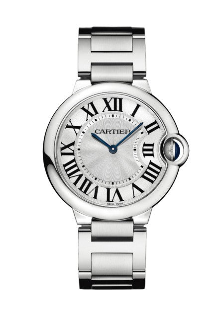  Shop Authentic Cartier Ballon Bleu De Cartier Silver Dial Silver Steel Strap Watch for Women - W69011Z4 - Luxxuri
