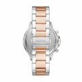 Fossil Perfect Boyfriend Mother of Pearl Dial Two Tone Steel Strap Watch for Women - ES4135