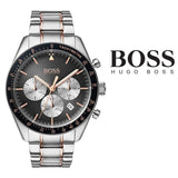  Shop Authentic Hugo Boss Trophy Chronograph Grey Dial Silver Steel Strap Watch for Men - 1513634 - Luxxuri