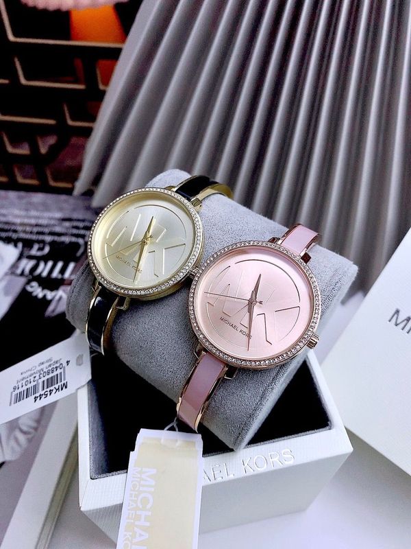  Shop Authentic Michael Kors Jaryn Quartz Gold Dial Black Steel Strap Watch For Women - MK4544 - Luxxuri