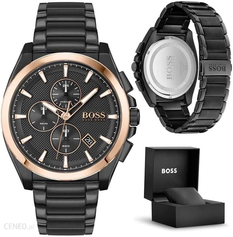  Shop Authentic Hugo Boss Grandmaster Black Dial Black Steel Strap Watch for Men  - 1513885 - Luxxuri