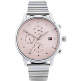  Shop Authentic Tommy Hilfiger Blake Pink Dial Silver Steel Strap Watch for Women - 1781904 - Luxxuri