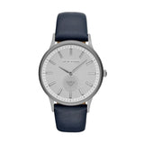  Shop Authentic Emporio Armani Renato White DIal Blue Leather Strap Watch For Men - AR11119 - Luxxuri
