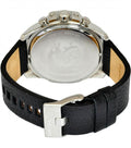  Shop Authentic Diesel Mega Chief Chronograph Blue Dial Black Leather Strap Watch For Men - DZ4423 - Luxxuri