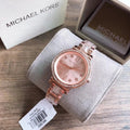  Shop Authentic Michael Kors Sofie Quartz Rose Gold Dial Rose Gold Steel Strap Watch For Women - MK3882 - Luxxuri