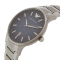  Shop Authentic Emporio Armani Renato Quartz Blue Dial Silver Steel Strap Watch For Men - AR11182 - Luxxuri