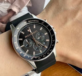  Shop Authentic Maserati SFIDA 44mm Black Silicon Chronograph Watch For Men - R8871640002 - Luxxuri