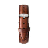  Shop Authentic Daniel Wellington Classic Durham Black Dial Brown Leather Strap Watch For Women - DW00100142 - Luxxuri
