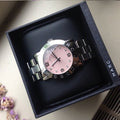  Shop Authentic Marc Jacobs Amy Life Pink Dial Silver Steel Strap Watch for Women - MBM3300 - Luxxuri