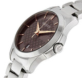  Shop Authentic Gucci G Timeless Brown Dial Silver Steel Strap Watch For Women - YA126529 - Luxxuri