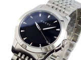  Shop Authentic Gucci G Timeless Black Dial Silver Steel Strap Watch For Women - YA126502 - Luxxuri