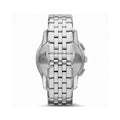  Shop Authentic Emporio Armani Classic Chronograph Black Dial Silver Steel Strap Watch For Men - AR1786 - Luxxuri