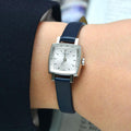  Shop Authentic Tissot Lovely Square Silver Dial Blue Leather Strap Watch For Women - T058.109.16.031.00 - Luxxuri