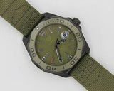  Shop Authentic Tag Heuer Aquaracer Automatic Green Dial Khakhi Green Nylon Strap Watch for Men - WAY208E.FC8222 - Luxxuri