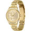  Shop Authentic Hugo Boss Grand Course Gold Dial Gold Steel Strap Watch for Women - 1502584 - Luxxuri