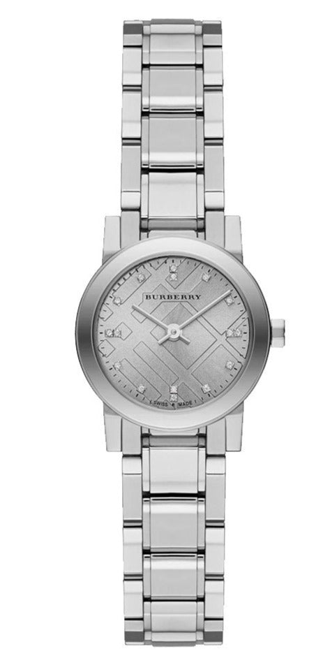  Shop Authentic Burberry The City Silver Dial Silver Steel Strap Watch for Women - BU9213 - Luxxuri