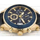  Shop Authentic Guess Pinnacle Chronograph Quartz Blue Dial Blue Leather Strap Watch For Men - W0673G2 - Luxxuri