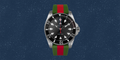  Shop Authentic Gucci Dive Automatic Black Dial Two Tone Rubber Strap Watch for Men - YA136349 - Luxxuri