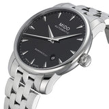  Shop Authentic Mido Baroncelli Ii Automatic Black Dial Silver Steel Strap Watch For Men - M8600.4.18.1 - Luxxuri