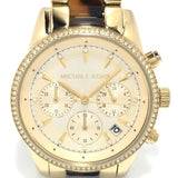  Shop Authentic Michael Kors Ritz Gold Dial Two Tone Steel Strap Watch for Women - MK6322 - Luxxuri