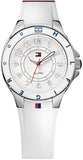  Shop Authentic Tommy Hilfiger White Dial White Rubber Strap Watch for Women - 1781271 - Luxxuri