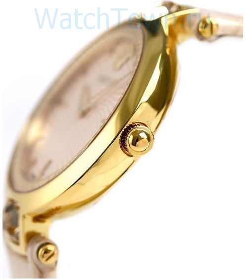  Shop Authentic Versace Olympo Quartz White Dial Beige Leather Strap Watch for Women - VAN050016 - Luxxuri