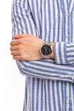 Shop Authentic Emporio Armani Giovanni Chronograph Black Dial Silver Steel Strap Watch For Men - AR11208 - Luxxuri