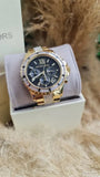  Shop Authentic Michael Kors Everest Chronograph Black Dial Gold Steel Strap Watch For Women - MK5828 - Luxxuri