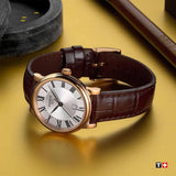  Shop Authentic Tissot Carson Premium Lady Silver Dial Brown Leather Strap Watch For Women - T122.210.36.033.00 - Luxxuri