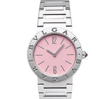  Shop Authentic Bvlgari Bvlgari Bvlgari Quartz Pink Dial Silver Steel Strap Watch for Women - BVLGARI103711 - Luxxuri