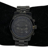  Shop Authentic Michael Kors Runway Chronograph Black Dial Black Steel Strap Watch for Men - MK8157 - Luxxuri