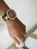  Shop Authentic Fossil Stella Multifunction Brown Dial Two Tone Steel Strap Watch for Women - ES4079 - Luxxuri
