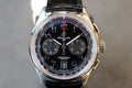  Shop Authentic Breitling Premier B01 Chronograph 42 Black Dial Black Leather Strap Watch for Men - AB0145221B1P1 - Luxxuri