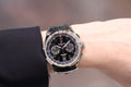  Shop Authentic Breitling Premier B01 Chronograph 42 Black Dial Black Leather Strap Watch for Men - AB0145221B1P1 - Luxxuri