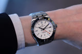  Shop Authentic Breitling Chronomat GMT 40 White Dial Silver Steel Strap Watch for Men - A32398101A1A1 - Luxxuri